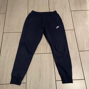 Blue nike sweatpants joggers